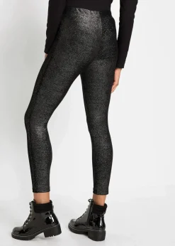 Clearance Glitzer Leggings aus Samt Damen Bekleidung·Kleider|Hosen