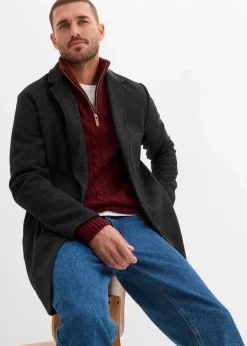 Best Grobstrick Troyer Pullover mit Zopfmuster Herren Pullover & Strickjacken|Basics