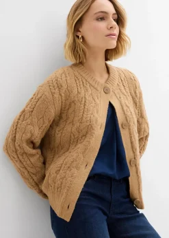 Hot Grobstrickjacke Damen Bekleidung·Umstandsmode|Strickmode