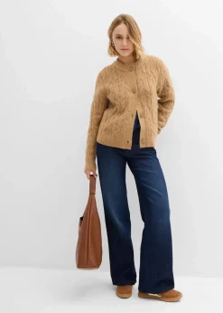 Hot Grobstrickjacke Damen Bekleidung·Umstandsmode|Strickmode
