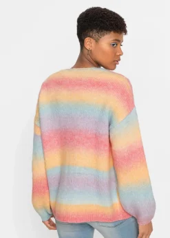 Online Grobstrickjacke aus weichem Woll-Mix Damen Bekleidung·Umstandsmode|Strickmode