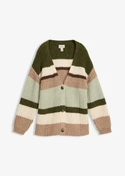 Outlet Grobstrickjacke mit Farbverlauf Damen Pullover & Strickjacken|Strickmode