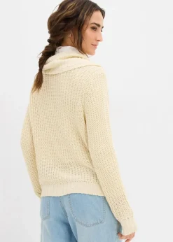 Damen bonprix Pullover & Strickjacken|Strickmode|Grobstrick-Pullover