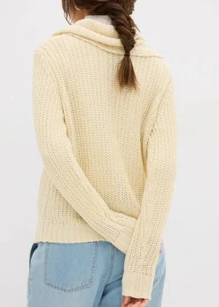 Damen bonprix Pullover & Strickjacken|Strickmode|Grobstrick-Pullover