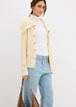 Damen bonprix Pullover & Strickjacken|Strickmode|Grobstrick-Pullover