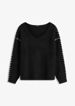 Damen bonprix Bekleidung·Umstandsmode|Bekleidung·Jeans|Grobstrick-Pullover