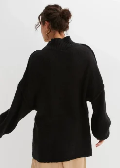 Damen bonprix Strickmode|Pullover & Strickjacken|Grobstrick-Pullover