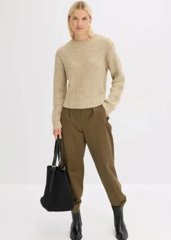 Damen bonprix Bekleidung·Umstandsmode|Bekleidung·Jeans|Grobstrick-Pullover