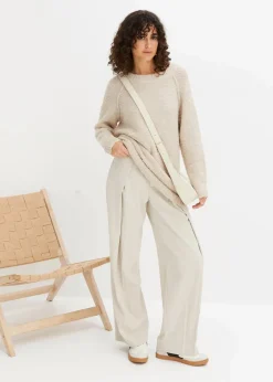 Hot Grobstrick-Pullover aus Teddygarn Damen Bekleidung·Umstandsmode|Bekleidung·Jeans