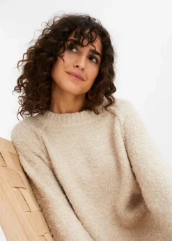 Hot Grobstrick-Pullover aus Teddygarn Damen Bekleidung·Umstandsmode|Bekleidung·Jeans