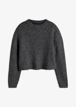 Discount Grobstrick-Pullover aus weichem Woll-Mix Damen Pullover & Strickjacken|Strickmode
