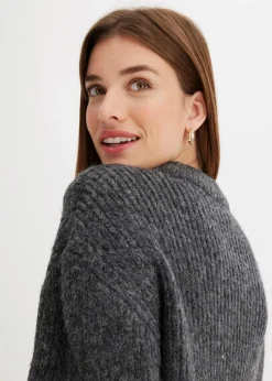 Discount Grobstrick-Pullover aus weichem Woll-Mix Damen Pullover & Strickjacken|Strickmode
