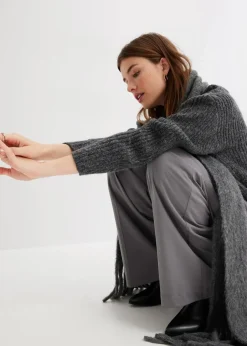 Discount Grobstrick-Pullover aus weichem Woll-Mix Damen Pullover & Strickjacken|Strickmode