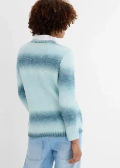 Hot Grobstrick-Pullover aus weichem Woll-Mix Damen Bekleidung·Umstandsmode|Strickmode