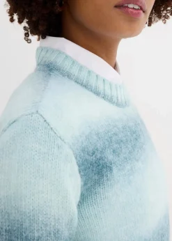 Hot Grobstrick-Pullover aus weichem Woll-Mix Damen Bekleidung·Umstandsmode|Strickmode
