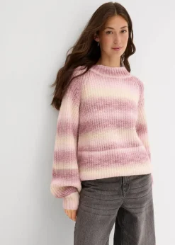 New Grobstrick-Pullover aus weichem Woll-Mix Damen Pullover & Strickjacken|Strickmode