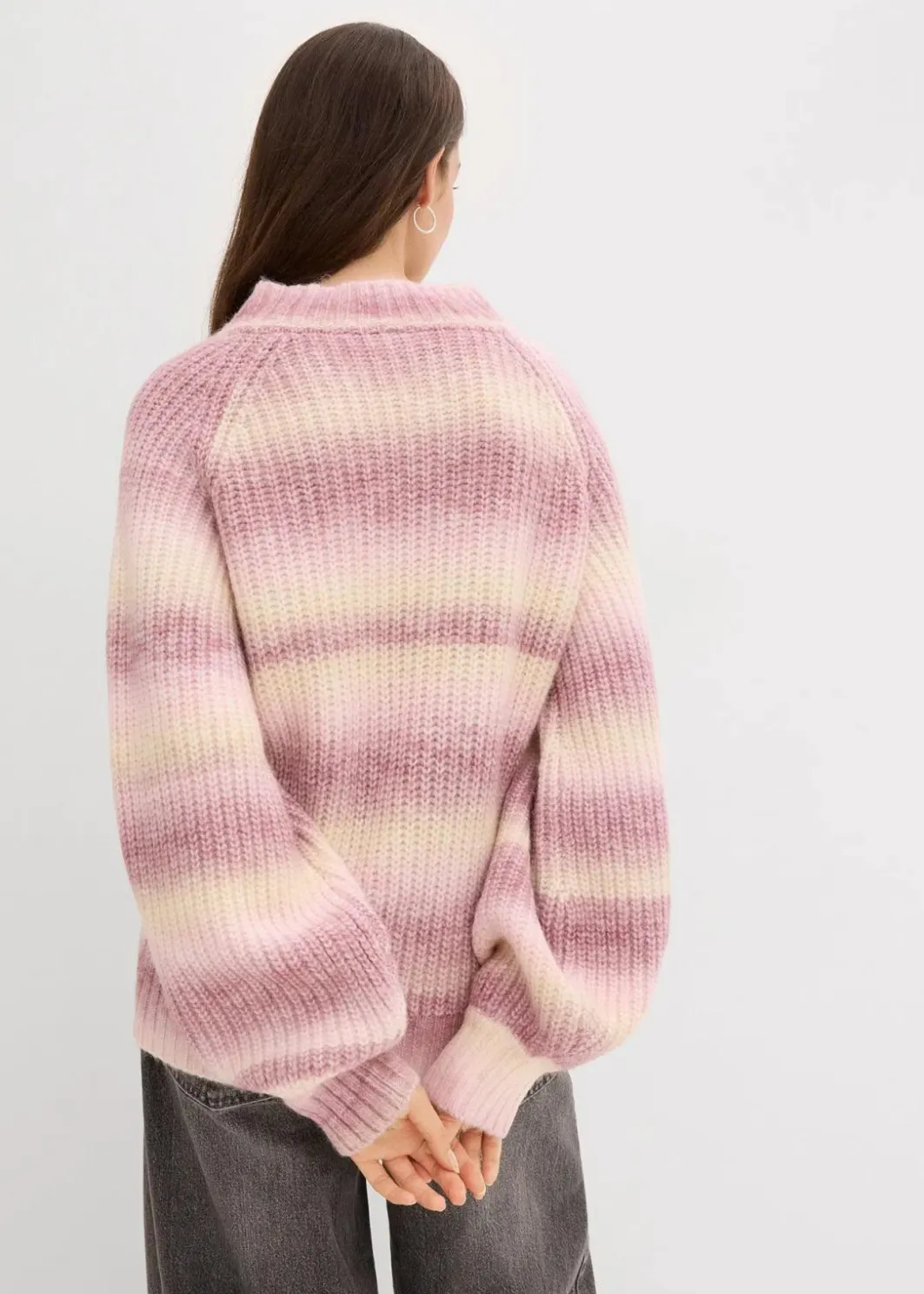 New Grobstrick-Pullover aus weichem Woll-Mix Damen Pullover & Strickjacken|Strickmode
