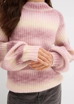 New Grobstrick-Pullover aus weichem Woll-Mix Damen Pullover & Strickjacken|Strickmode