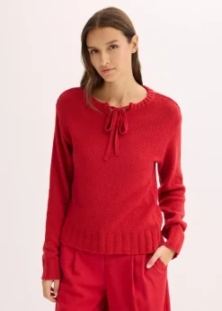 Hot Grobstrick-Pullover mit Bindelösung Damen Bekleidung·Umstandsmode|Bekleidung·Jeans