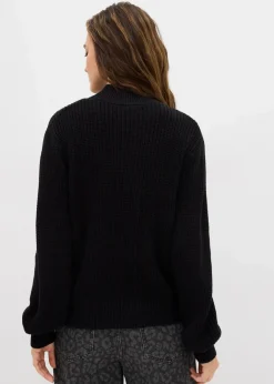 Best Grobstrick-Pullover mit Cut-Outs Damen Strickmode|Pullover & Strickjacken