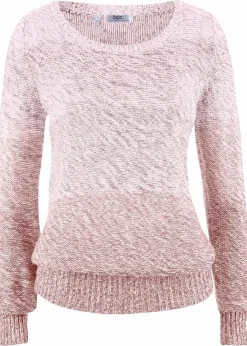 Damen bonprix Bekleidung·Umstandsmode|Bekleidung·Jeans|Grobstrick-Pullover mit Farbverlauf