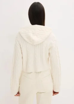 Clearance Grobstrick-Pullover mit Kapuze Damen Bekleidung·Umstandsmode|Strickmode