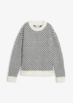 Damen bonprix Bekleidung·Umstandsmode|Bekleidung·Jeans|Grobstrick-Pullover mit Wollanteil