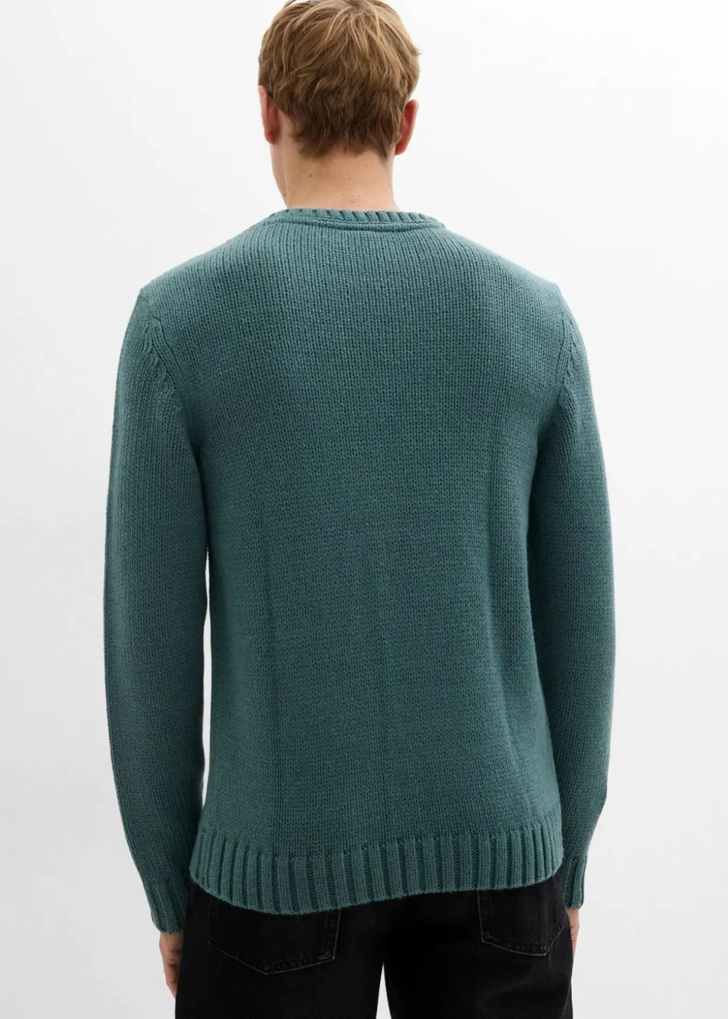 Sale Grobstrick-Pullover mit Zopfmuster Herren Große Größen|Pullover & Strickjacken