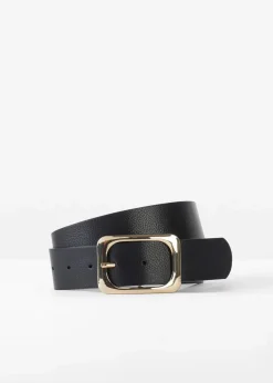 Damen bonprix Gürtel|Schuhe & Accessoires In Spezialgrößen·Gürtel|Gürtel mit glänzender Metallschließe