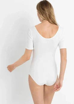 Online Halbarm Body mit Baumwolle Damen Bodies|Baumwollunterwäsche