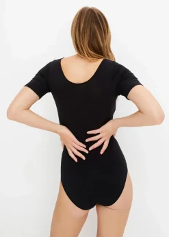 Best Halbarm-Body aus Modal mit Spitze Damen Bodies|Wäsche·Bodies