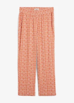 Damen bonprix Hosen|Zweiteiler & Sets|Haremshose aus fließender Viskose