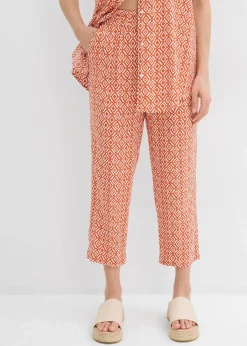Damen bonprix Hosen|Zweiteiler & Sets|Haremshose aus fließender Viskose