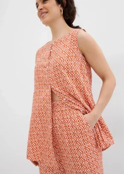 Damen bonprix Hosen|Zweiteiler & Sets|Haremshose aus fließender Viskose