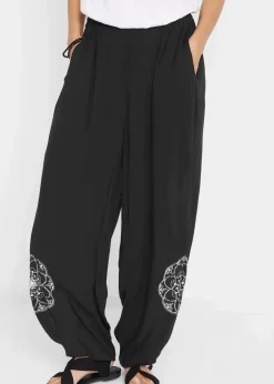 Best Haremshose aus Viskose Damen Bekleidung·Kleider|Hosen