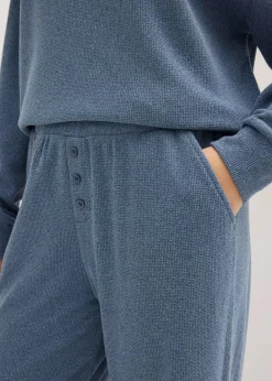 Damen bonprix Wäsche·Homewear|Wäsche·Nachtwäsche|Hausanzug aus softem Waffeljersey