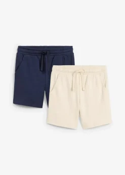 Kinder bonprix Jungen 2-8 Jahre·Mehrfachpacks|Jungen 2-8 Jahre·Shorts|Heavy-Jersey-Shorts (2er Pack) mit Baumwolle