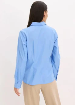 Damen bonprix Blusen & Tuniken|Bekleidung·Jacken & Mäntel|Hemdbluse