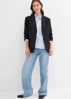 Discount Hemdbluse aus fließendem Satin Damen Bekleidung·Jacken & Mäntel|Blusen & Tuniken