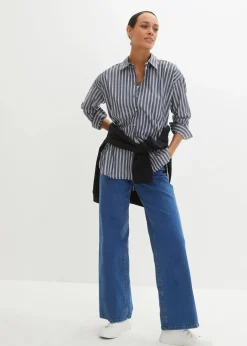 Discount Hemdbluse aus reiner Baumwolle Damen Bekleidung·Jacken & Mäntel|Blusen & Tuniken