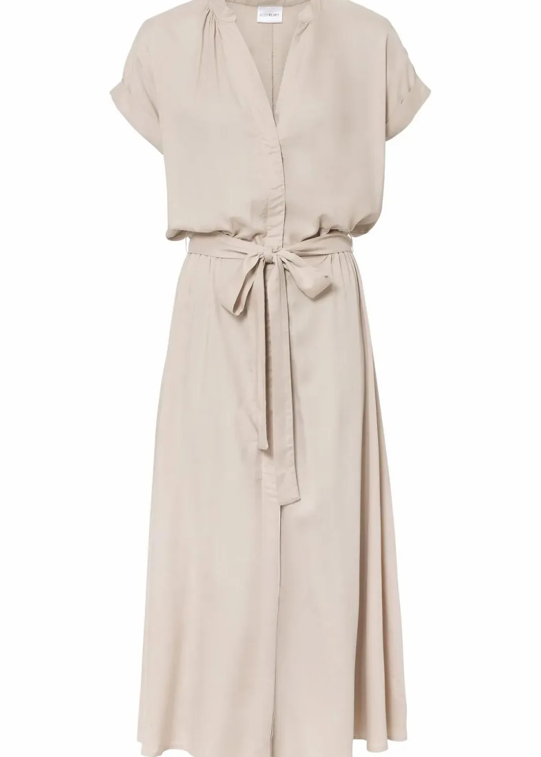 Damen bonprix Kleider|Bekleidung·Pullover & Strickjacken|Hemdblusenkleid