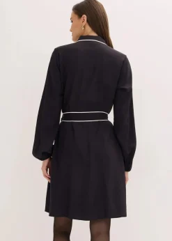 Clearance Hemdblusenkleid aus reiner Viskose Damen Bekleidung·Pullover & Strickjacken|Kleider