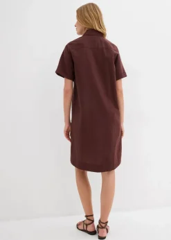 New Hemdblusenkleid aus reiner Baumwolle Damen Bekleidung·Pullover & Strickjacken|Kleider