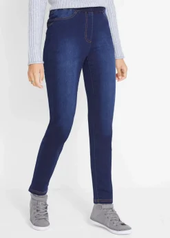 High Waist Jeggings aus leichter, elastischer Thermoqualität mit Bequembund Damen Bekleidung·Shirts & Tops|Thermobekleidung