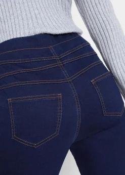 High Waist Jeggings aus leichter, elastischer Thermoqualität mit Bequembund Damen Bekleidung·Shirts & Tops|Thermobekleidung
