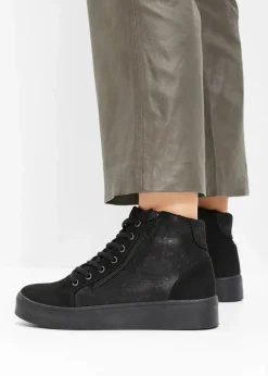 High-Top-Sneaker mit Plateau-Sohle Damen Sneaker|Schuhe & Accessoires In Spezialgrößen·Schuhe In Übergröße