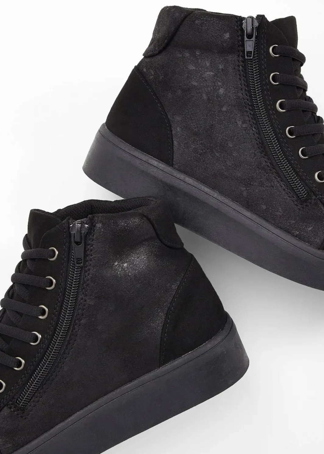 High-Top-Sneaker mit Plateau-Sohle Damen Sneaker|Schuhe & Accessoires In Spezialgrößen·Schuhe In Übergröße