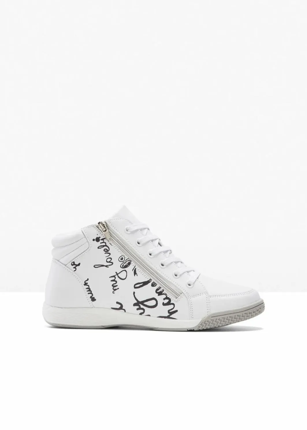 Best High-Top-Sneaker mit Reißverschluss Damen Mädchen·Sneaker|Sneaker
