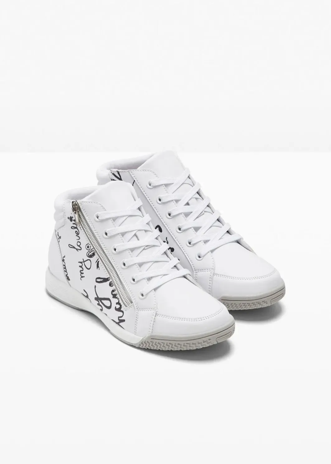 Best High-Top-Sneaker mit Reißverschluss Damen Mädchen·Sneaker|Sneaker