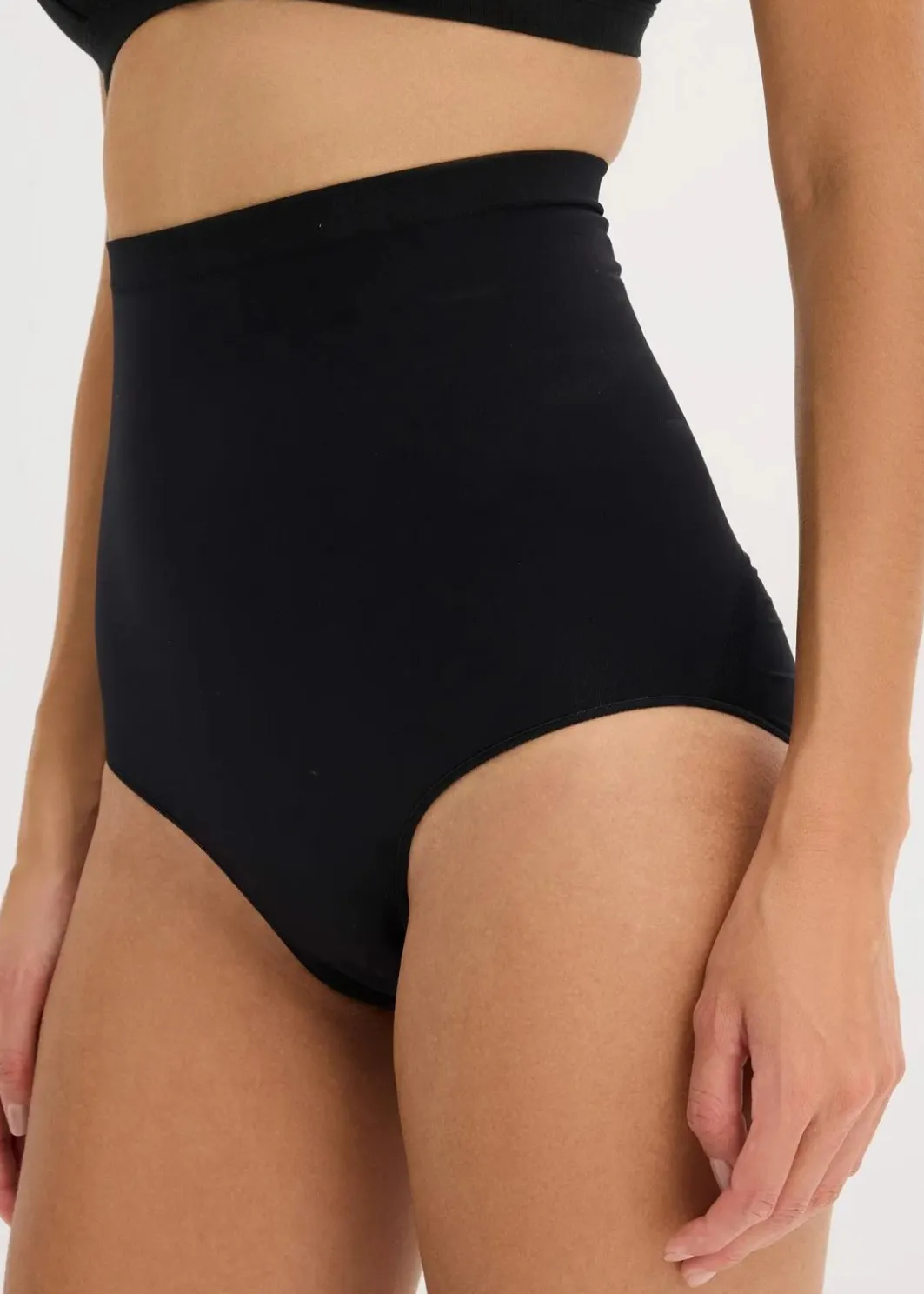 Damen bonprix Nachhaltigere Materialien|Höschen|Highwaist Seamless Shape Slip mit mittlerer Formkraft